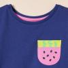 imageAmazon Essentials Girls and Toddlers ShortSleeve TShirts MultipacksAqua BlueEcruLight OrangeNavy Color BlockPink