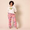 imageAmazon Essentials Harry Potter  Looney Tunes Womens Lightweight Flannel Pant and LongSleeve TShirt Sleep SetWonder Woman Poses  Womens