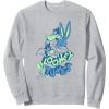 imageAmazon Essentials Looney Tunes Blue and Green Character Collage SweatshirtHeather Grey