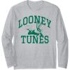 imageAmazon Essentials Looney Tunes Bugs Bunny Collegiate Arch Long Sleeve TShirtHeather Grey