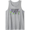 imageAmazon Essentials Looney Tunes Checkerboard with Green Characters Tank TopHeather Grey