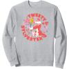 imageAmazon Essentials Looney Tunes Circle Tweety and Red Sylvester SweatshirtHeather Grey