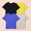 imageAmazon Essentials Boys and Toddlers ShortSleeve TShirts MultipacksBatman Logo