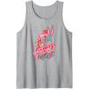 imageAmazon Essentials Looney Tunes Red and Pink Character Collage Tank TopHeather Grey