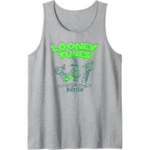 imageAmazon Essentials Looney Tunes Beach Club Tank TopHeather Grey