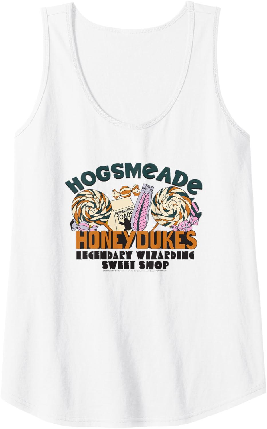 imageAmazon Essentials Harry Potter Honeydukes Legendary Wizarding Sweet Shop Tank TopWhite