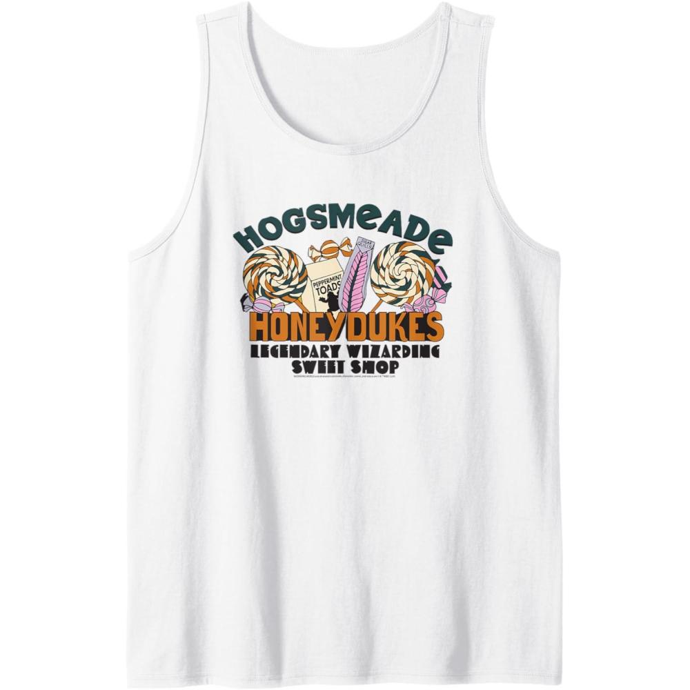 imageAmazon Essentials Harry Potter Honeydukes Legendary Wizarding Sweet Shop Tank TopWhite