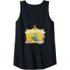 imageAmazon Essentials Harry Potter Hogwarts Hufflepuff House Cartoon Scene Tank TopBlack