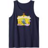 imageAmazon Essentials Harry Potter Hogwarts Hufflepuff House Cartoon Scene Tank TopNavy Blue