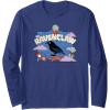 imageAmazon Essentials Harry Potter Hogwarts Ravenclaw House Cartoon Scene Long Sleeve TShirtNavy Blue