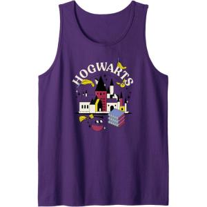 imageAmazon Essentials Harry Potter Hogwarts Castle Smiling Icons Tank TopPurple