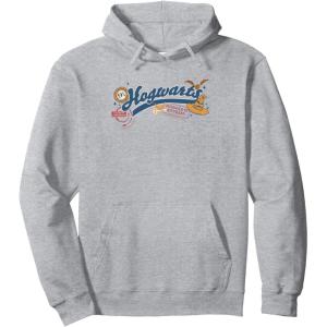 imageAmazon Essentials Harry Potter Hogwarts Varsity Icons Pullover HoodieHeather Grey