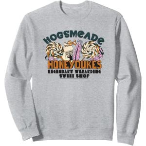 imageAmazon Essentials Harry Potter Honeydukes Legendary Wizarding Sweet Shop SweatshirtHeather Grey