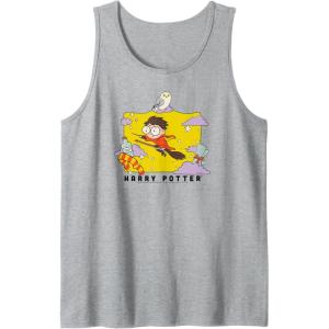 imageAmazon Essentials Harry Potter Icons Cartoon Portrait Tank TopHeather Grey