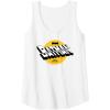 imageAmazon Essentials DC Comics Batman Circle 3D Shifted Logo Tank TopWhite