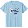 imageAmazon Essentials DC Comics Batman Comic Kaboom Ready for Action TShirtBaby Blue