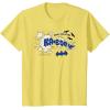 imageAmazon Essentials DC Comics Batman Comic Kaboom Ready for Action TShirtLemon Yellow