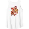 imageAmazon Essentials Harry Potter Front and Back Gryffindor Collegiate Collage Tank TopWhite