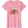 imageAmazon Essentials Harry Potter Hogwarts Gryffindor House Cartoon Scene TShirtPink