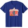 imageAmazon Essentials Harry Potter Hogwarts Gryffindor House Cartoon Scene TShirtRoyal Blue