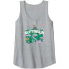 imageAmazon Essentials Harry Potter Hogwarts Slytherin House Cartoon Scene Tank TopHeather Grey