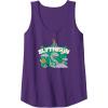 imageAmazon Essentials Harry Potter Hogwarts Slytherin House Cartoon Scene Tank TopPurple
