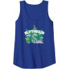 imageAmazon Essentials Harry Potter Hogwarts Slytherin House Cartoon Scene Tank TopRoyal Blue