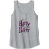 imageAmazon Essentials Harry Potter Multicolor Purple Logo Tank TopHeather Grey