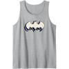 imageAmazon Essentials DC Comics Batman 3D Bat Logo Tank TopHeather Grey