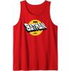 imageAmazon Essentials DC Comics Batman Circle 3D Shifted Logo Tank TopRed