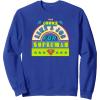 imageAmazon Essentials DC Comics This Looks Like a Job for Superman SweatshirtRoyal Blue
