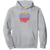 imageAmazon Essentials DC Comics Wonder Woman Heart Shaped Logo Pullover HoodieHeather Grey