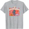 imageAmazon Essentials Harry Potter Hogwarts Gryffindor House Cartoon Scene TShirtHeather Grey