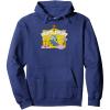 imageAmazon Essentials Harry Potter Hogwarts Hufflepuff House Cartoon Scene Pullover HoodieNavy Blue