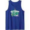imageAmazon Essentials Harry Potter Hogwarts Slytherin House Cartoon Scene Tank TopRoyal Blue
