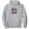 imageAmazon Essentials Harry Potter Multicolor Purple Logo Pullover HoodieHeather Grey