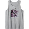imageAmazon Essentials Harry Potter Multicolor Purple Logo Tank TopHeather Grey