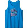 imageAmazon Essentials Harry Potter Multicolor Purple Logo Tank TopSapphire Blue