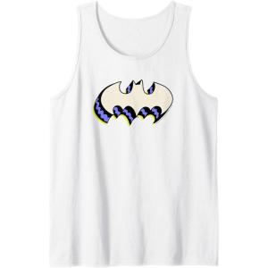 imageAmazon Essentials DC Comics Batman 3D Bat Logo Tank TopWhite