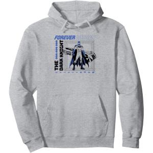 imageAmazon Essentials DC Comics Forever Batman The Dark Knight Frame Pullover HoodieHeather Grey