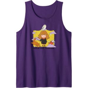 imageAmazon Essentials Harry Potter Hermione Granger Icons Cartoon Portrait Tank TopPurple