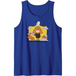 imageAmazon Essentials Harry Potter Hermione Granger Icons Cartoon Portrait Tank TopRoyal Blue