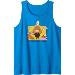 imageAmazon Essentials Harry Potter Hermione Granger Icons Cartoon Portrait Tank TopSapphire Blue