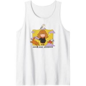 imageAmazon Essentials Harry Potter Hermione Granger Icons Cartoon Portrait Tank TopWhite