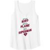 imageAmazon Essentials DC Comics Its a Bird Its a Plane Its Superman Tank TopWhite