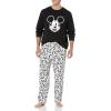 imageAmazon Essentials Disney  Marvel  Star Wars Mens Flannel Pajama Sleep SetsMickey Moods  Mens Flannel