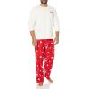 imageAmazon Essentials Disney  Marvel  Star Wars Mens Flannel Pajama Sleep SetsNightmare Valentine  Mens