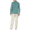 imageAmazon Essentials Disney  Marvel  Star Wars Mens Flannel Pajama Sleep SetsPooh Holiday Forest  Mens