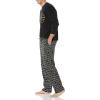 imageAmazon Essentials Disney  Marvel  Star Wars Mens Flannel Pajama Sleep SetsStar Wars Logo  Mens Flannel