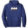 imageAmazon Essentials DC Comics Batman 3D Bat Logo Pullover HoodieNavy Blue